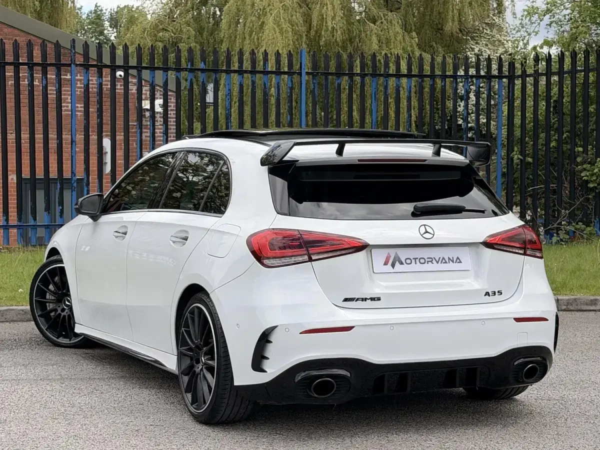 Used Mercedes A35 AMG Premium Plus 2019 White Hatchback