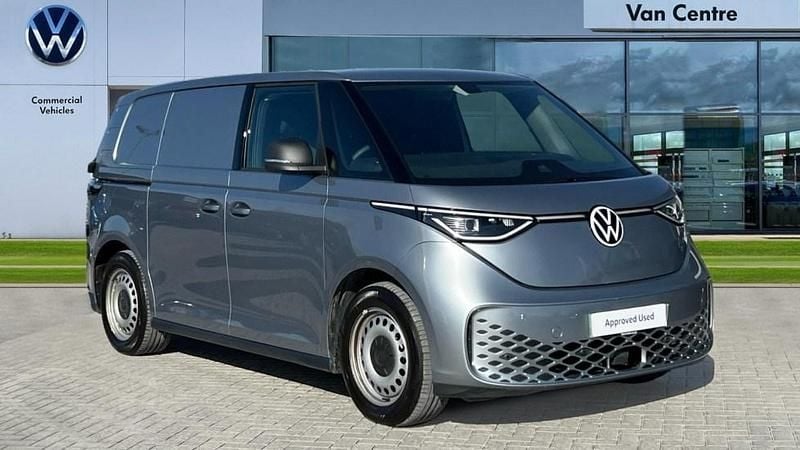 Silver Used 2024 VW ID. Buzz Van | £27,991 (Good price) - Image 1/4