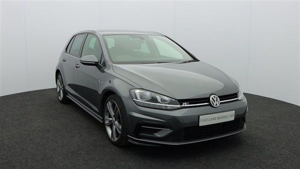 Grey Used 2018 VW Golf VII R-line Hatchback | £15,995 (Fair price) - Image 1/1