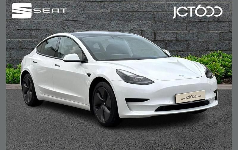 Used Tesla Model 3 Standard Range 208 kW (283 HP) 2021 White Sedan