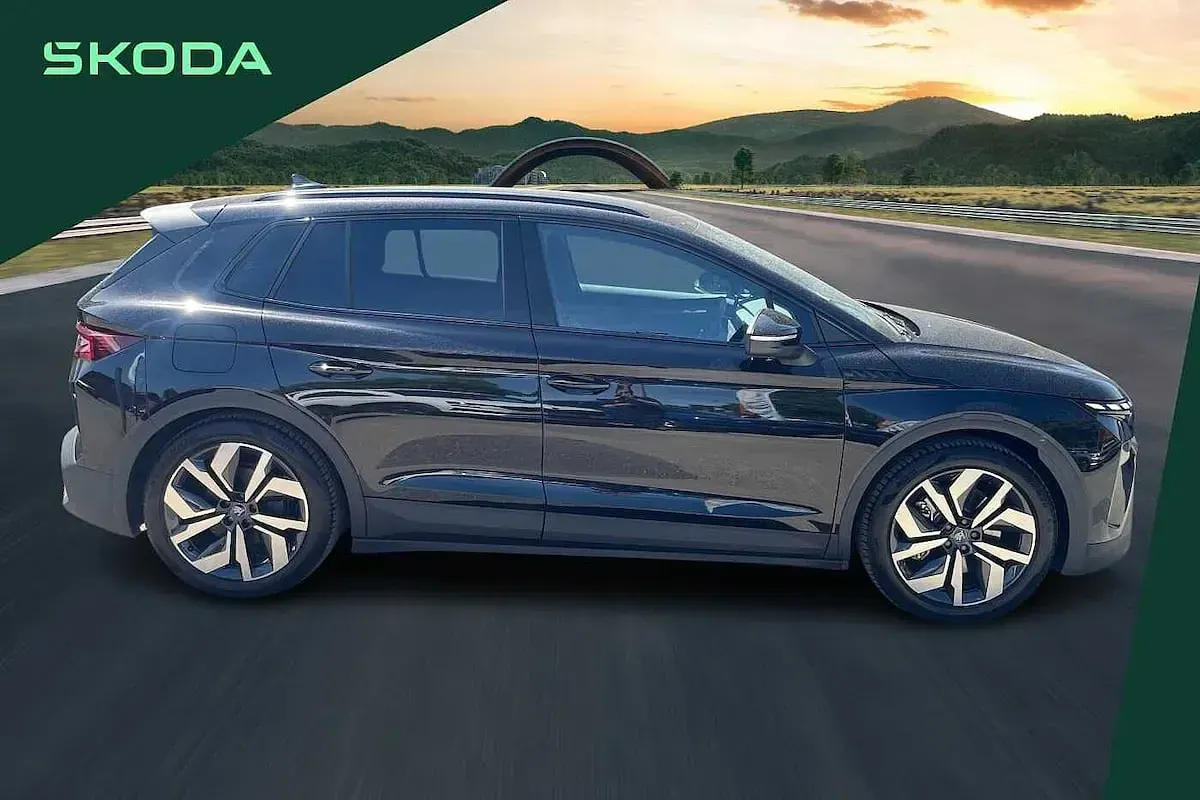 Used Skoda Elroq SportLine 154 kW (210 HP) 2025 Black magic pearl effect SUV