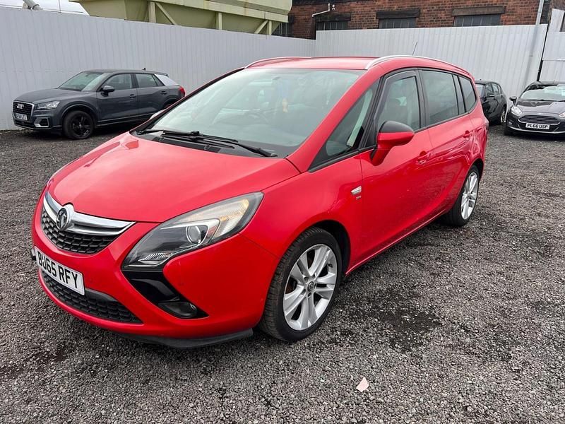Used Vauxhall Zafira Tourer SRi 2015 Red MPV