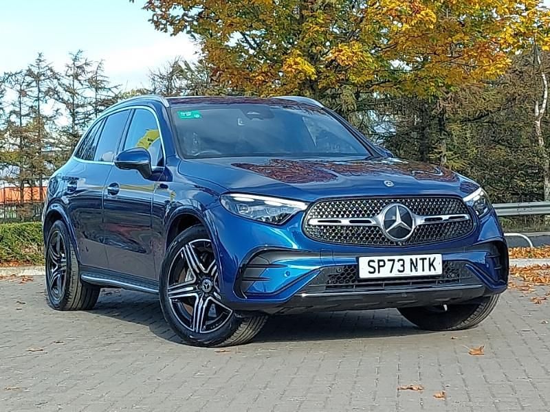 Used Mercedes GLC300 AMG Line Premium 258 HP (189 kW) 2023 Blue SUV