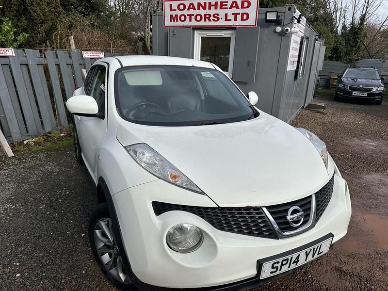 Used Nissan Juke Tekna 2014 White SUV