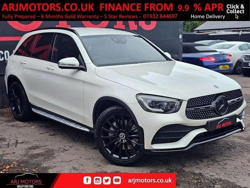 White Used 2019 Mercedes GLC220 AMG Line Premium Estate | £23,990 (Fair price) - Image 1/4