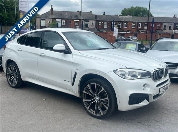 White Used 2017 BMW X6 M Sport SUV | £17,495 (Fair price) - Image 1/1
