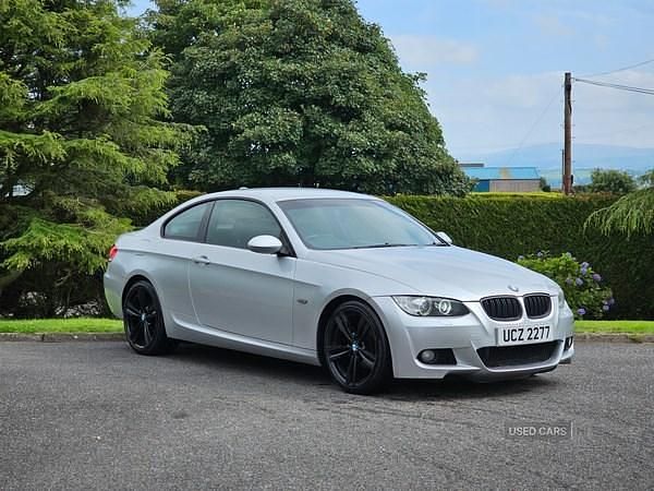 Silver Used 2009 BMW 320 M Sport Coupe | £3,200 (Good price) - Image 1/4