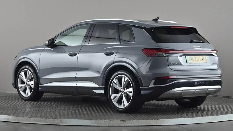Used Audi Q4 e-tron S-Line 125 kW (170 HP) 2023 Grey SUV