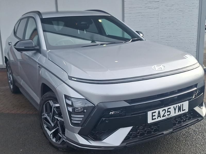 Used Hyundai Kona N Line 138 HP (101 kW) 2025 Silver SUV