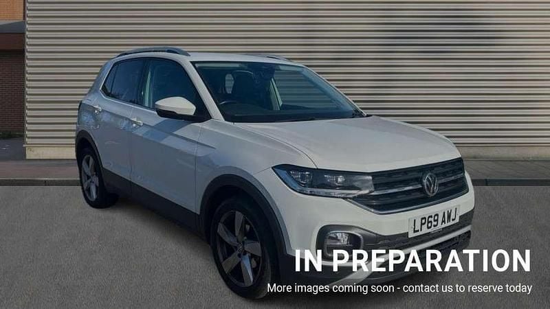 White Used 2020 VW T-Cross SEL SUV | £13,729 (Fair price) - Image 1/4