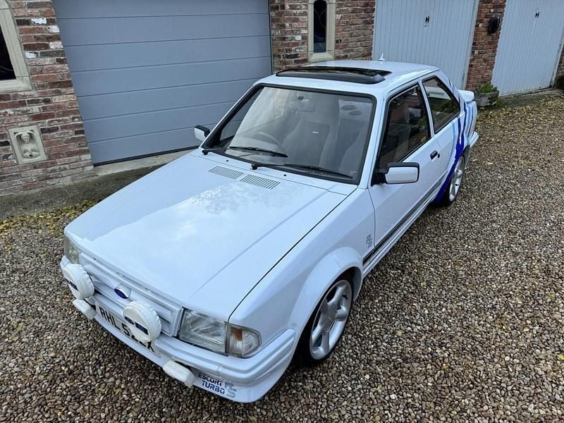 Used Ford Escort RS 1982 White Hatchback