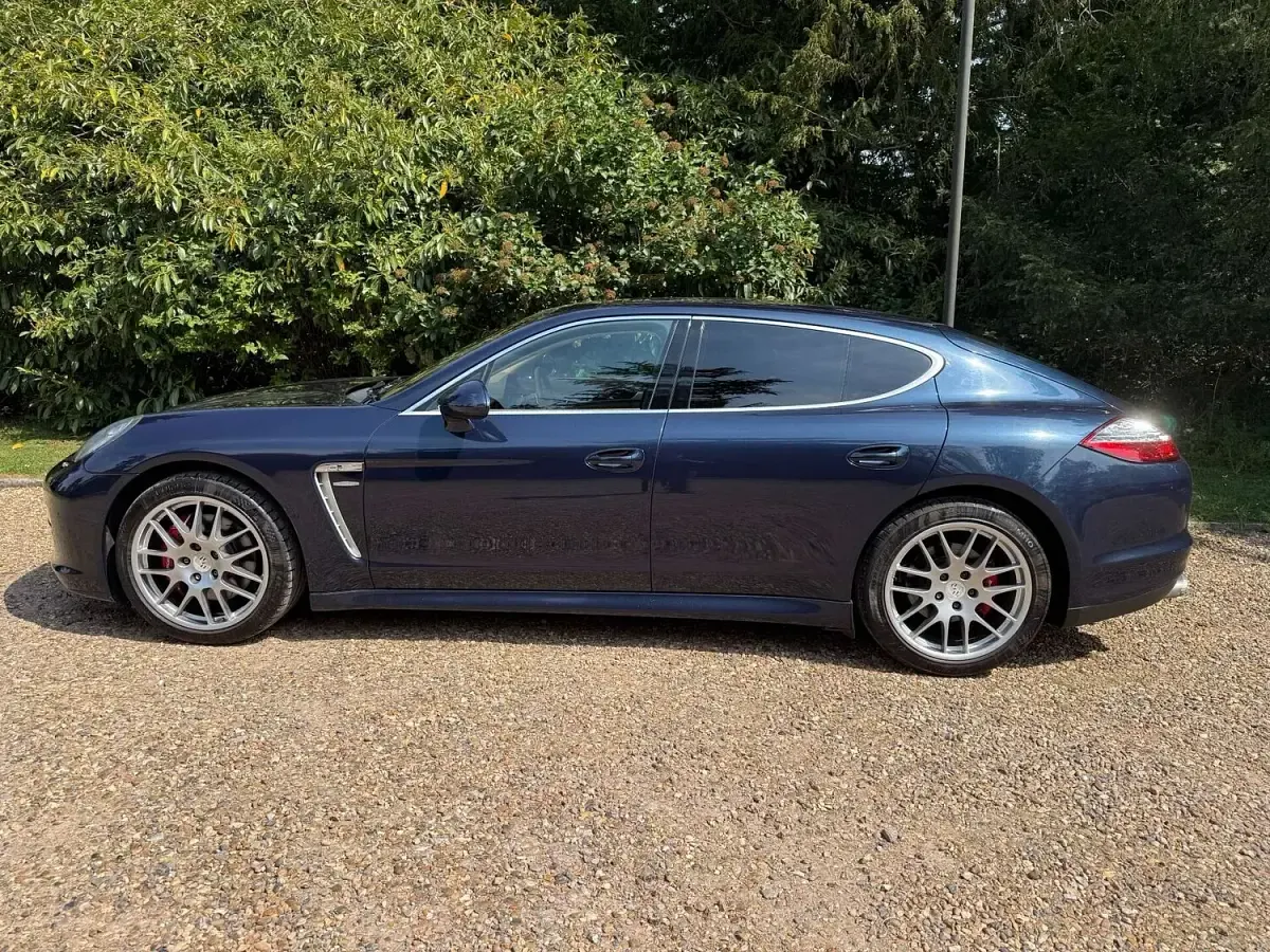 Used Porsche Panamera 4S 2009 Blue Sedan