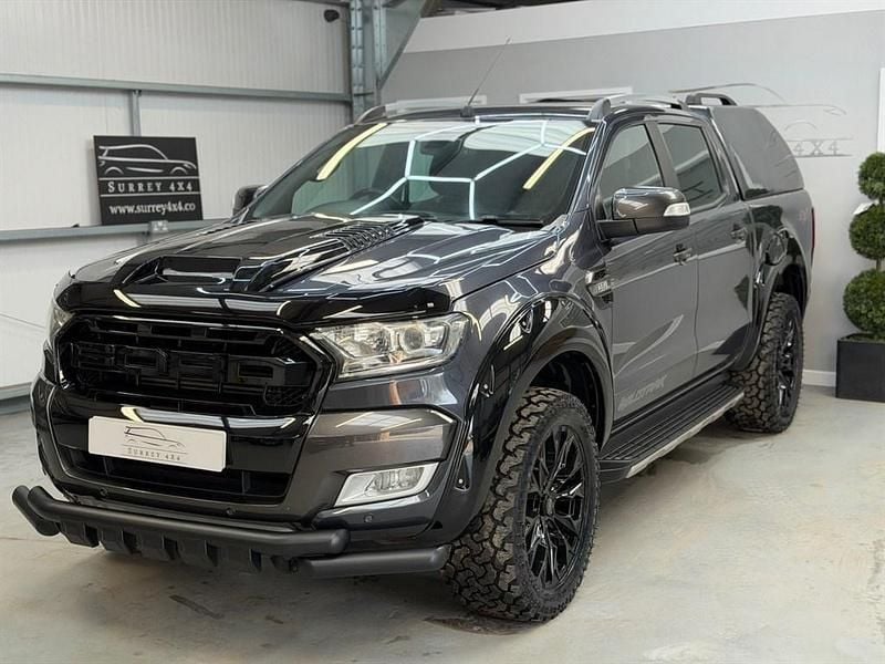 Begagnad Ford Ranger Wildtrack 200 HK (147 kW) 2018 Grå Pickup