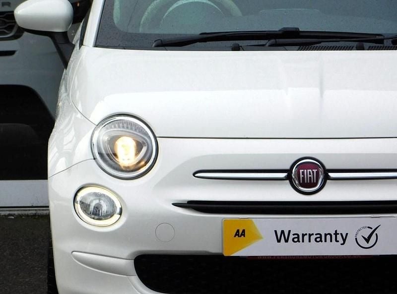 Used Fiat 500 Pop Star 69 HP (50 kW) 2017 White Hatchback