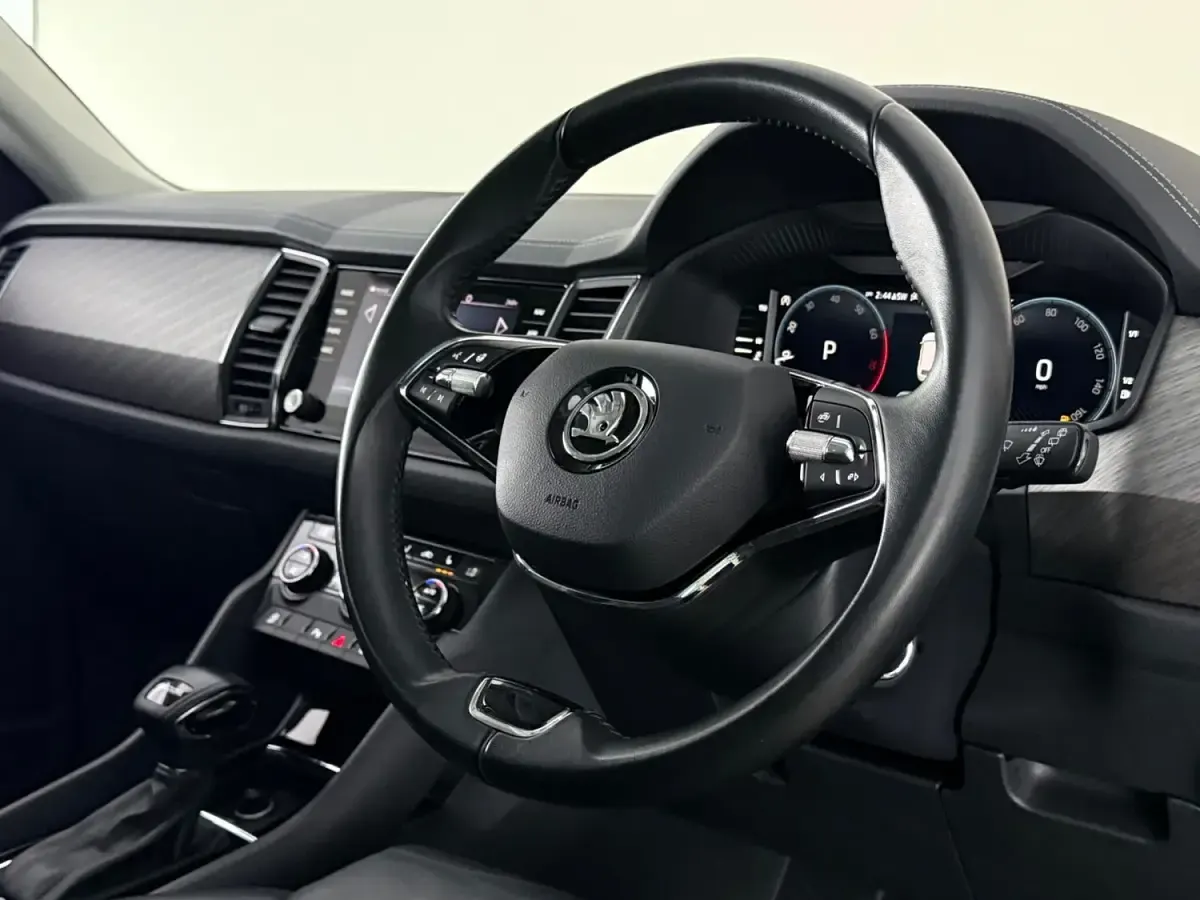 Used Skoda Kodiaq SE L Executive 150 HP (110 kW) 2023 Blue SUV