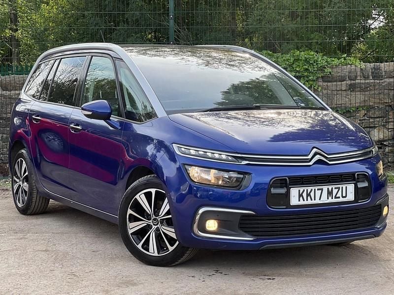 Blue Used 2017 Citroën Grand C4 Picasso Flair MPV | £6,450 (Good price) - Image 1/4