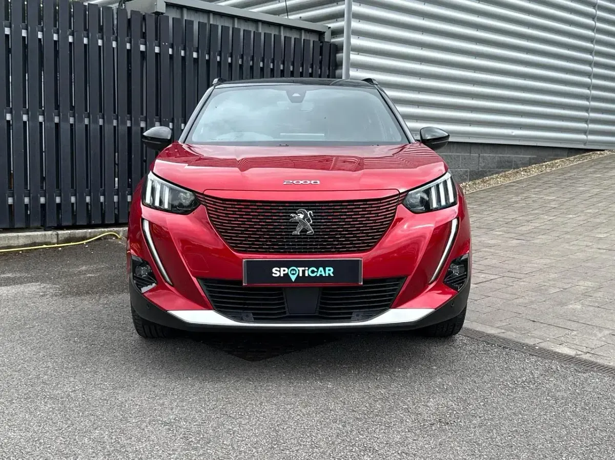 Used Peugeot e-2008 GTi 100 kW (136 HP) 2021 Red SUV