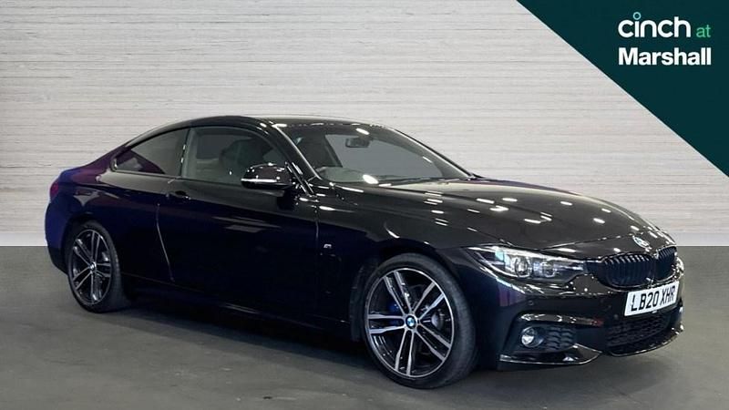 Black Used 2020 BMW 420 M Sport Coupe | £21,400 (Good price) - Image 1/4