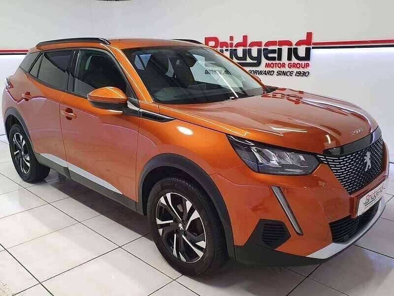 Orange Used 2021 Peugeot 2008 Allure SUV | £14,849 (Fair price) - Image 1/4