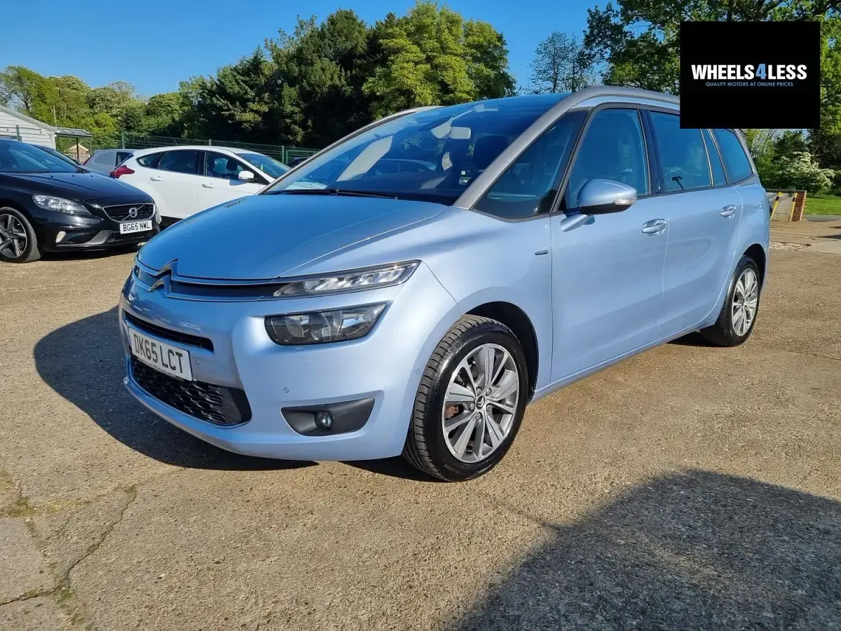 Gebraucht Citroën Grand C4 Picasso Exclusive 118 PS (86 kW) 2015 Blau Van / Kleinbus