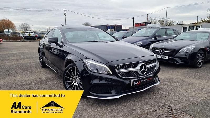 Used Mercedes CLS350 AMG Line Premium 2017 Black Coupe