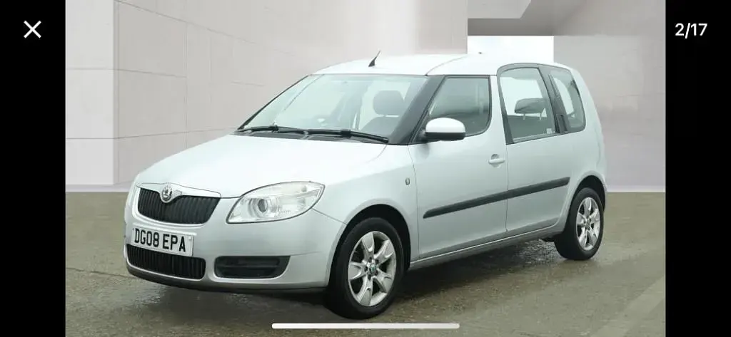Gebraucht Skoda Roomster 2008 Silber Van / Kleinbus