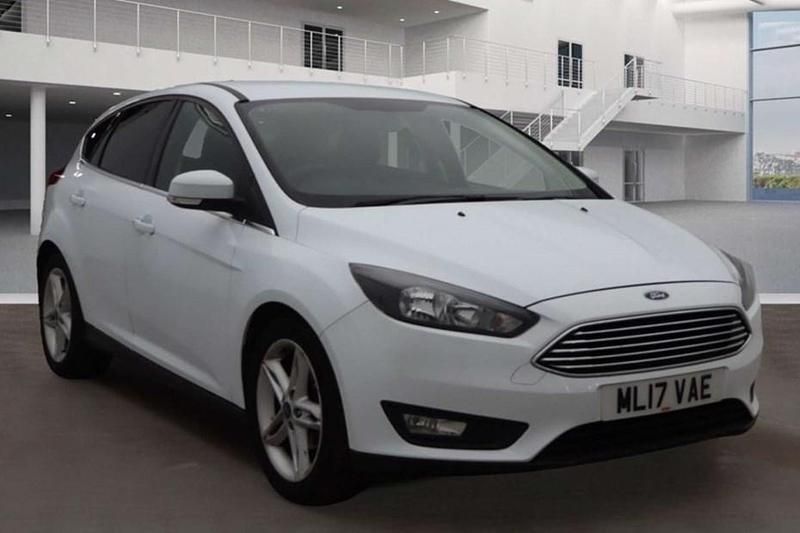 White Used 2017 Ford Focus Zetec Hatchback | £5,799 (Good price) - Image 1/1