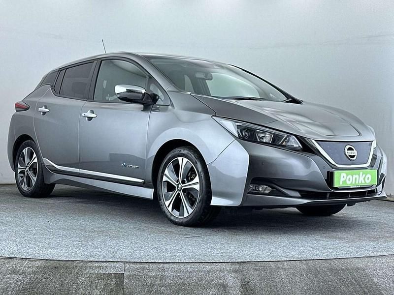 Used Nissan Leaf N-Connecta 110 kW (150 HP) 2019 Grey Hatchback