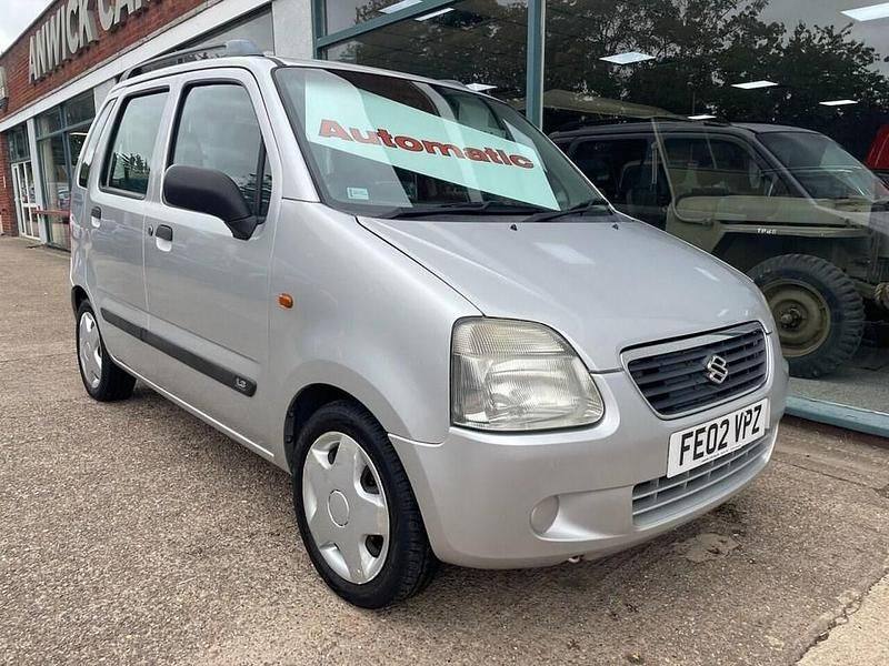Silver Used 2002 Suzuki Wagon R GL Hatchback | £1,995 - Image 1/4