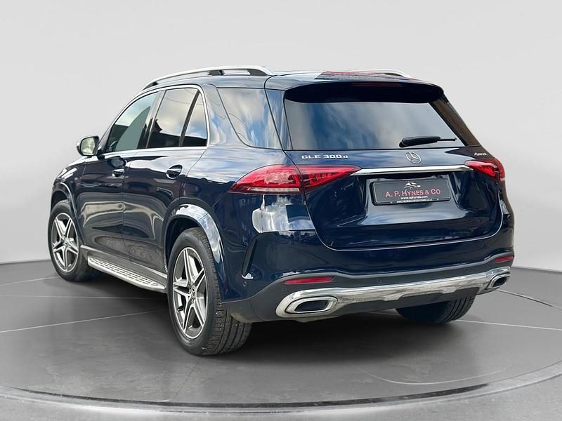 Used Mercedes GLE300 AMG line 245 HP (180 kW) 2019 Blue SUV
