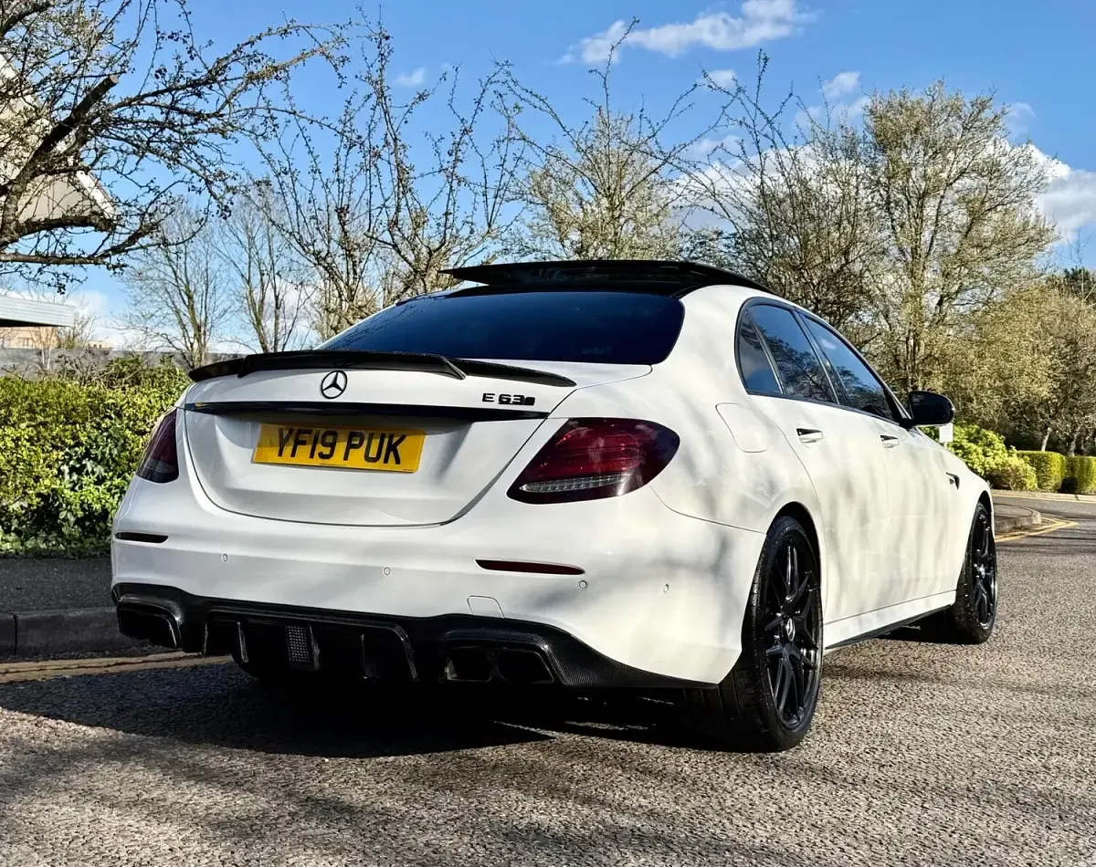 Used Mercedes E63 AMG AMG 2019 White Sedan