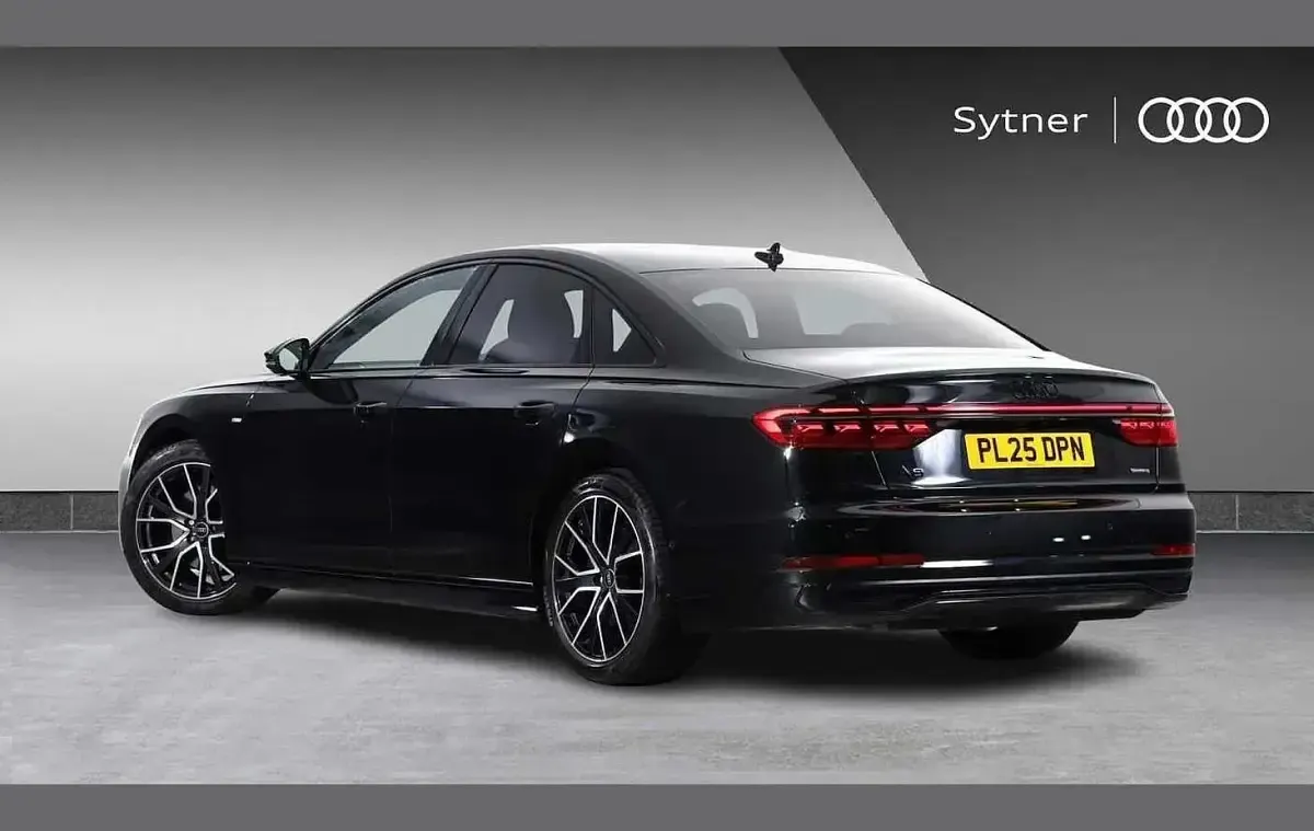 Used Audi A8 Black Edition 286 HP (210 kW) 2025 Black Sedan