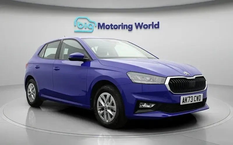 Used Skoda Fabia Comfort 110 HP (80 kW) 2023 Blue Hatchback
