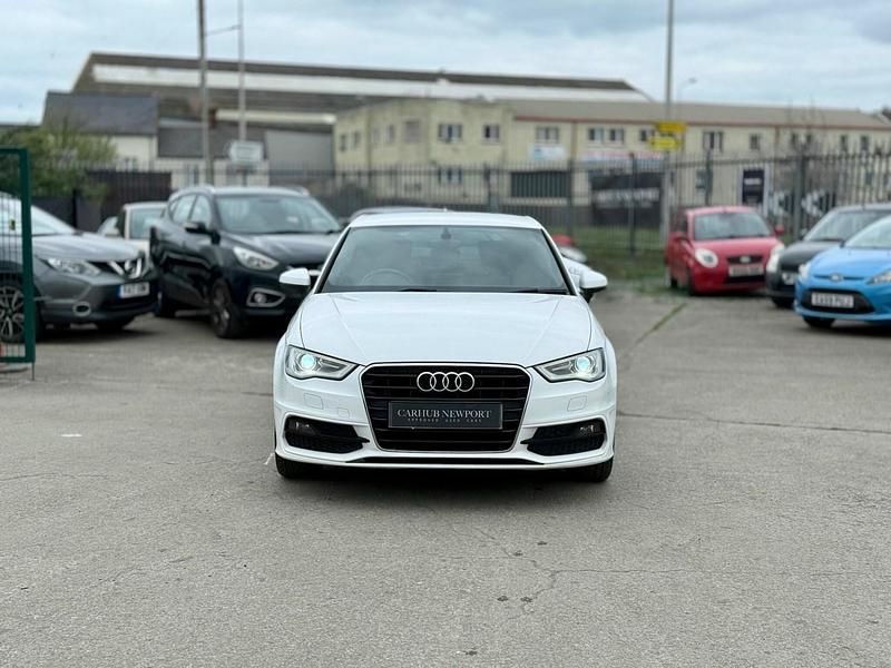 Used Audi A3 S-Line 2015 White Hatchback