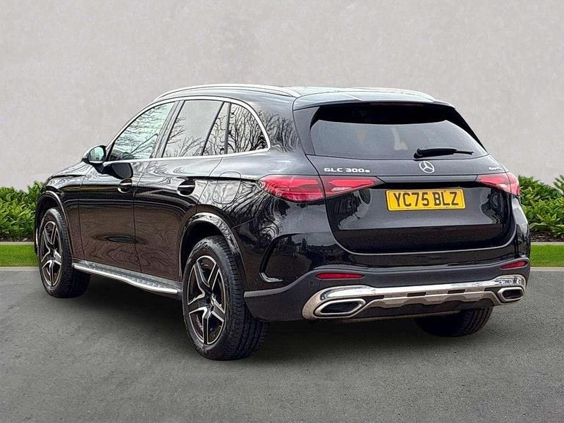 Used Mercedes GLC300e AMG line 2025 Black Estate