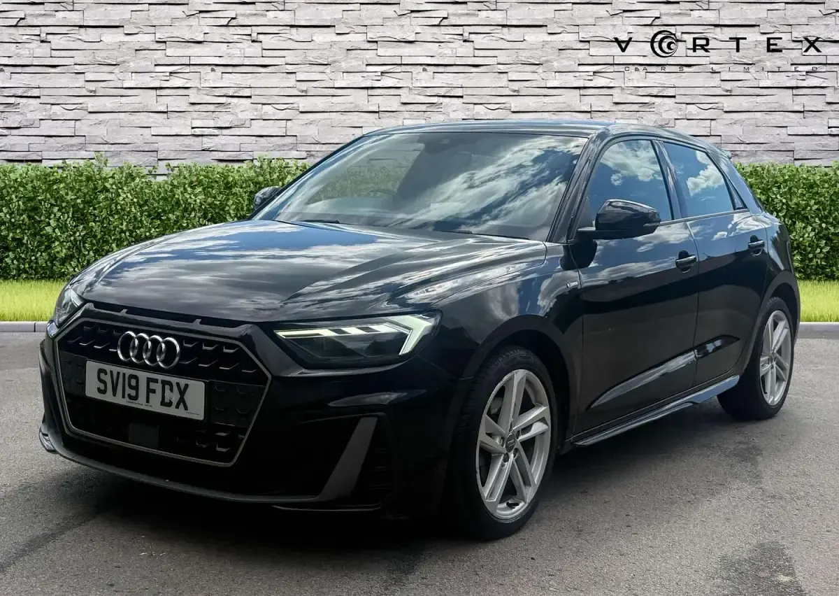 Used Audi A1 Sportback S-Line 116 HP (85 kW) 2019 Black Hatchback
