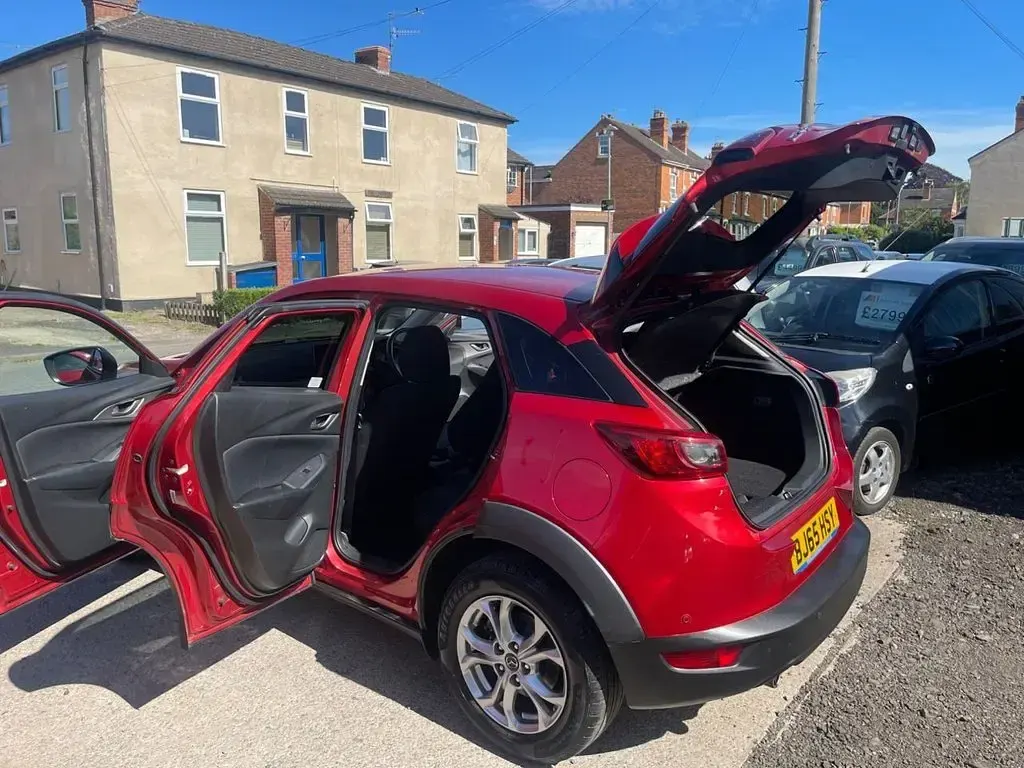 Used Mazda CX-3 121 HP (88 kW) 2015 Red SUV