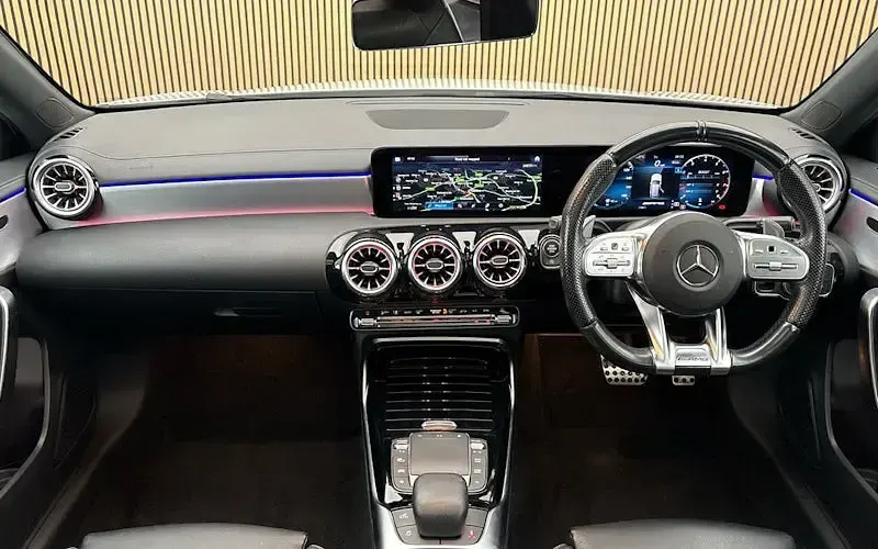 Used Mercedes A35 AMG Premium Plus 306 HP (225 kW) 2022 White Hatchback