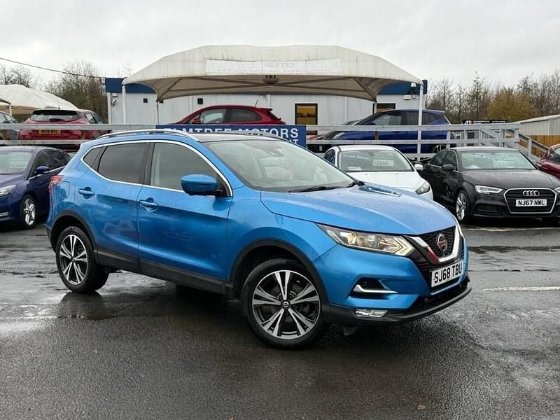 Blue Used 2018 Nissan Qashqai N-Connecta SUV | £11,299 (Good price) - Image 1/4