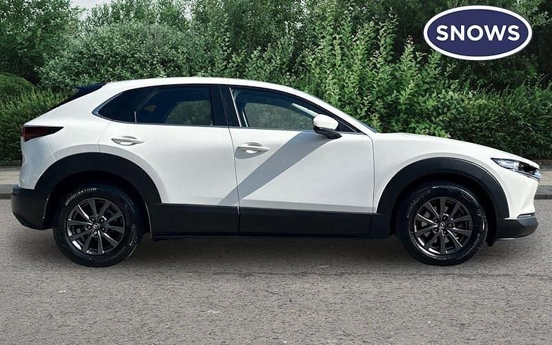 Gebraucht Mazda CX-30 186 PS (136 kW) 2022 Weiß SUV