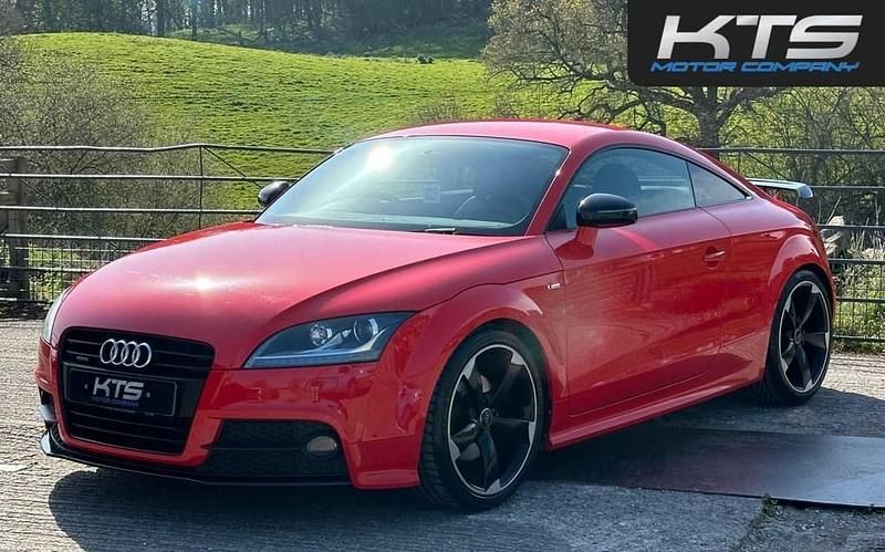 Used Audi TT Black Edition 170 HP (125 kW) 2013 Red Coupe