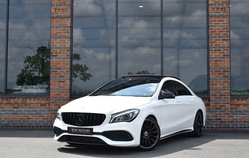 White Used 2018 Mercedes CLA180 AMG line Sedan | £13,999 (Fair price) - Image 1/4