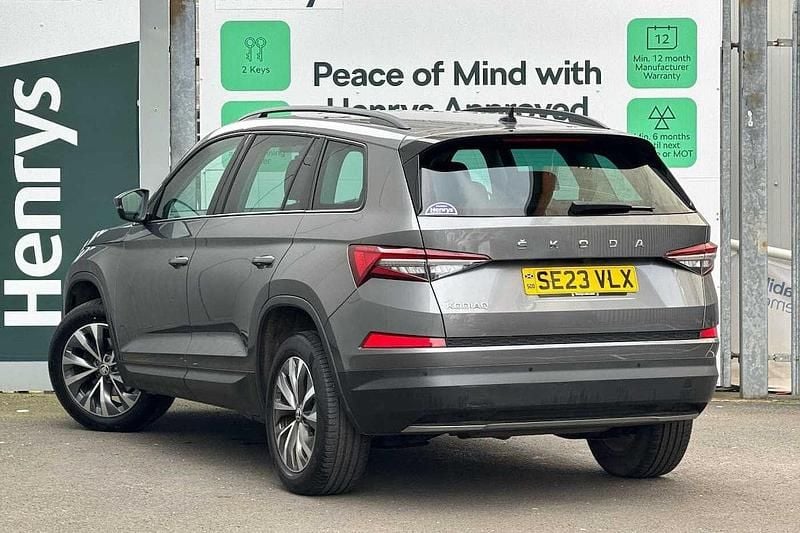 Used Skoda Kodiaq SE Drive 147 HP (108 kW) 2023 Graphite grey metallic SUV
