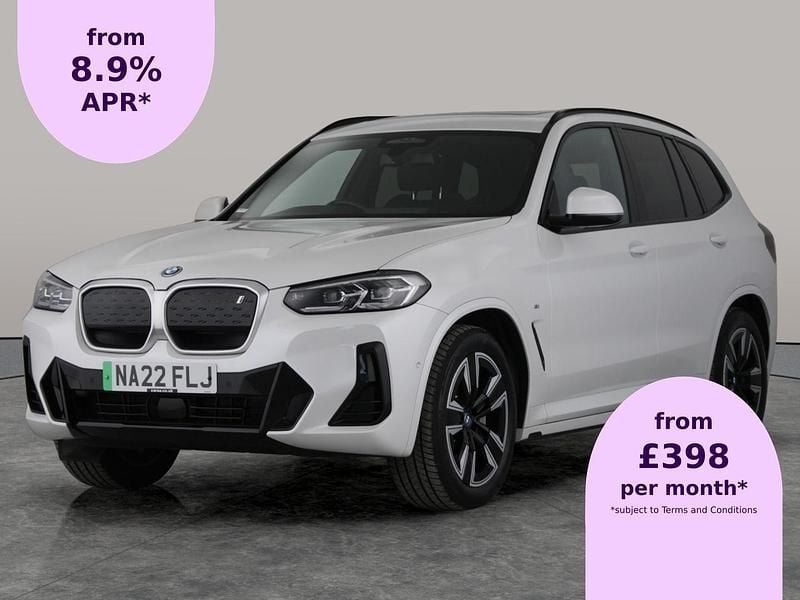 White Used 2022 BMW iX3 M Sport SUV | £26,905 (Super price) - Image 1/2