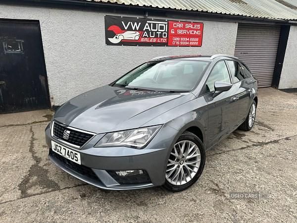 Grey Used 2018 Seat Leon SE Dynamic Estate | £9,495 (Fair price) - Image 1/4