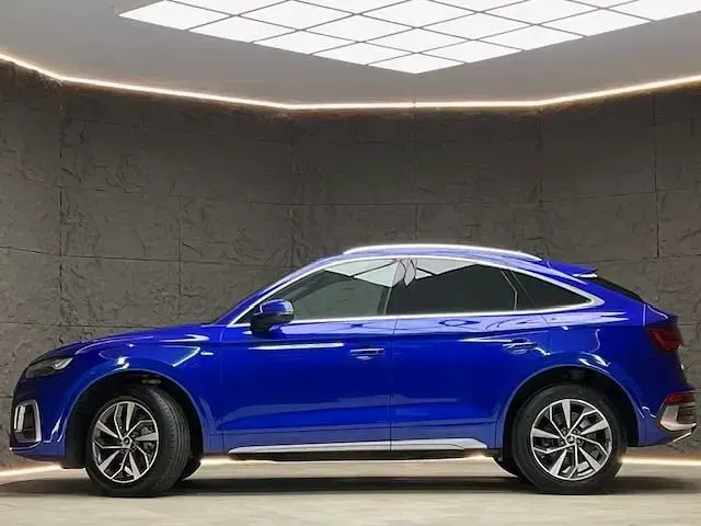 Used Audi Q5 Sportback S-Line 204 HP (150 kW) 2022 Blue SUV