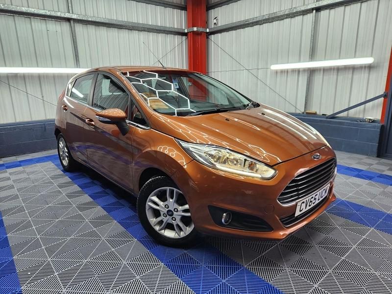 Used Ford Fiesta Zetec 2015 Brown Hatchback