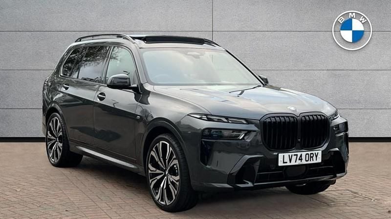 Grey Used 2024 BMW X7 M Sport SUV | £75,465 (Fair price) - Image 1/4