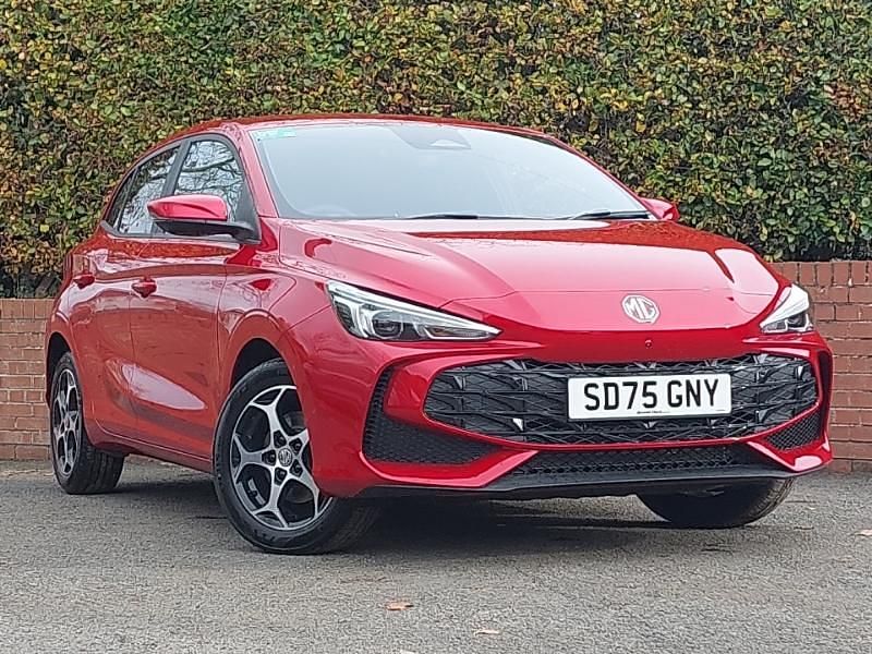Red New 2025 MG MG3 Trophy Hatchback | £17,998 - Image 1/4