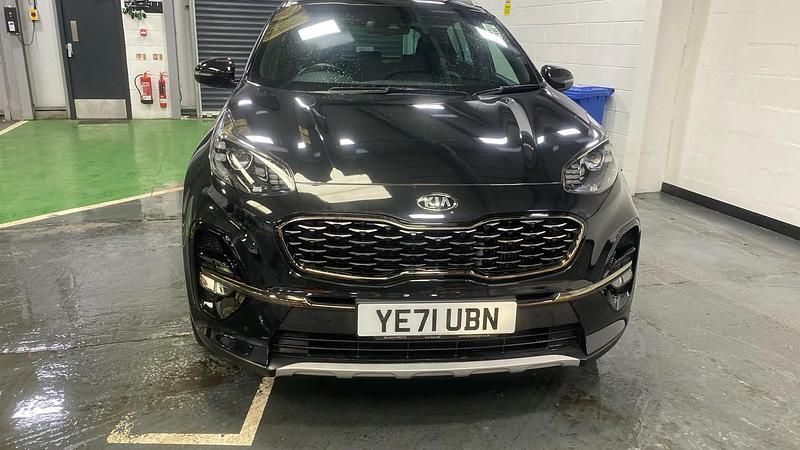 Used Kia Sportage GT-Line 134 HP (98 kW) 2021 Black SUV
